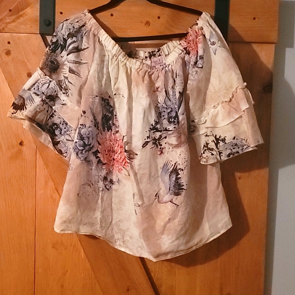 Off the shoulder top